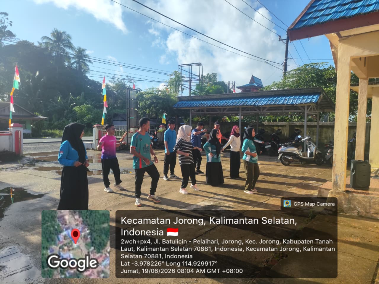 Senam Pagi Perangkat Desa Jorong